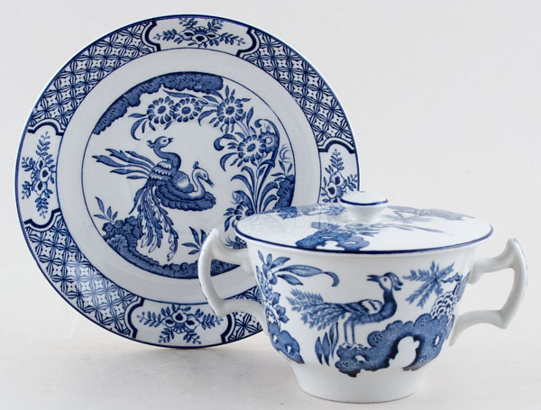 Lidded Cup and Saucer c1930